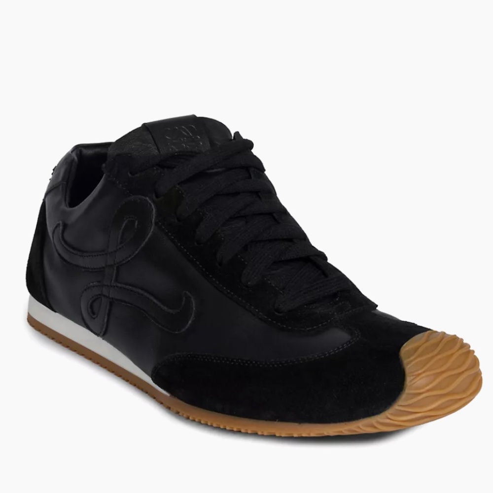 LOEWE - Womens Ballet Runner 2.0 in Black Calfskin Leather 2025 - MSRP $990 NWT - Picture 4 of 9